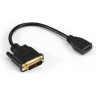 Кабель HDMI-DVI-D EXEGATE EX-CC-HDMIF-DVIM-0,15 EX294675RUS